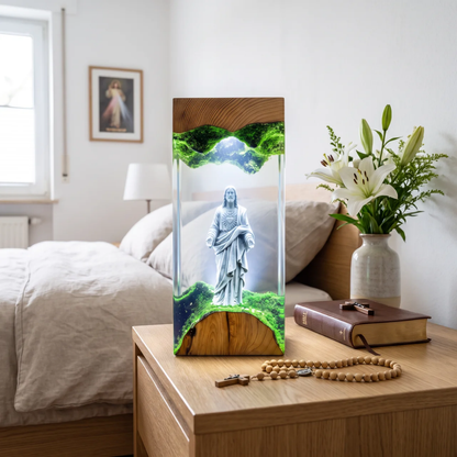 Herz-Jesu-LED-Lampe