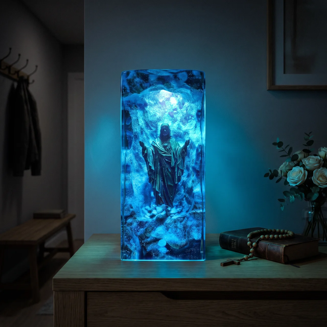 Herz-Jesu-LED-Lampe
